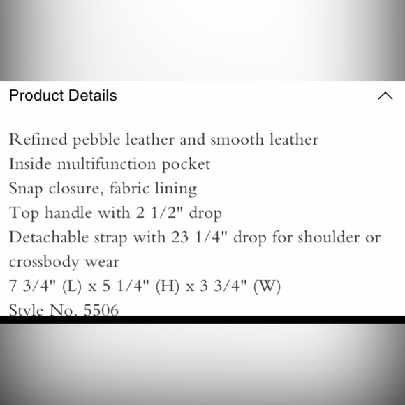 NWT Stunning COACH Georgie Gem Chalk - Picture 4 of 7